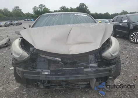 2016 Hyundai Elantra Se from USA, damaged, VIN 5NPDH4AE7GH738466